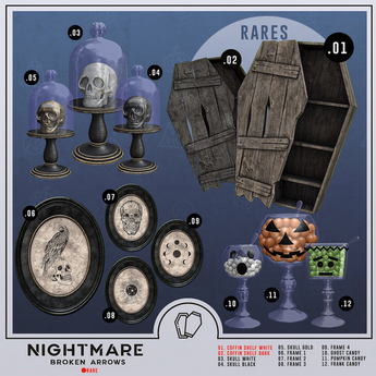 Second Life Marketplace - 1. BROKEN ARROWS - Nightmare - RARE